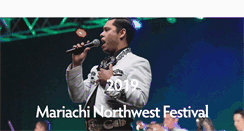 Desktop Screenshot of mariachinorthwestfestival.com